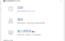 WPS 2019专业版永久激活码