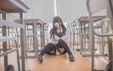 福利美图 Yoko宅夏-黑丝JKCos