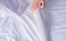 福利美图 若隐若现黑色内衣白丝