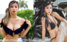 JK诱惑女郎小米Mina爆乳比基尼洗车 那画面让人....