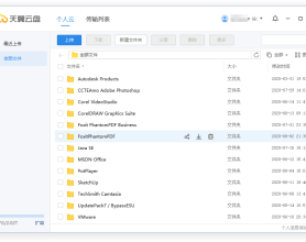 天翼云盘v6.3.5绿色精简版
