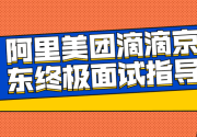 阿里美团滴滴京东终极面试指导