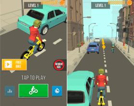 疯狂骑车人 无限金币破解