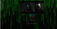 动态黑客404黑页html源码